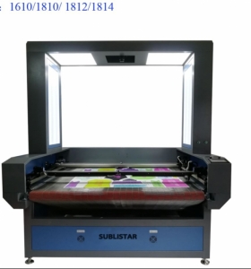 Laser Cutter With Camera for Subli Printing Fabric